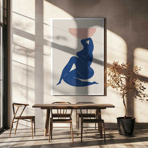 Tablou canvas „Harmony in Blue” de THE MIUUS STUDIO