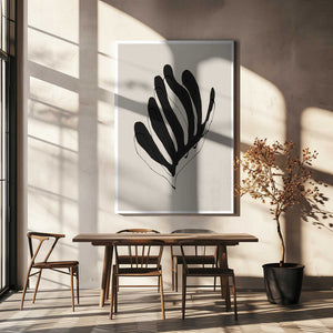 Tablou canvas „Abstract Leaf Lines” de THE MIUUS STUDIO
