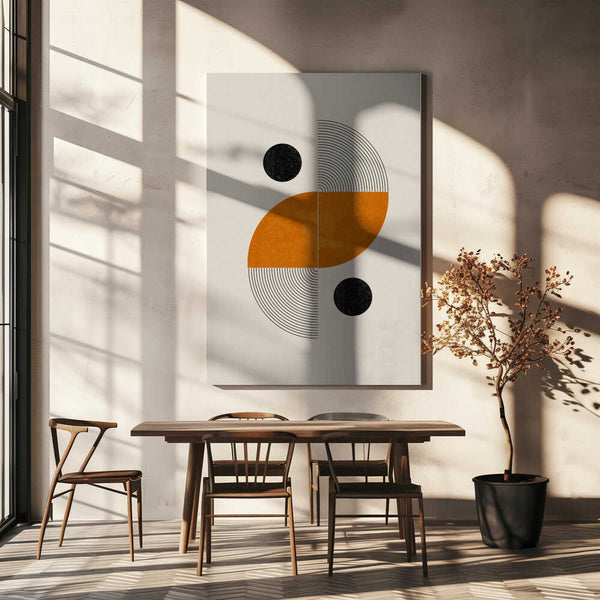 Tablou canvas „Geometric Harmony” de THE MIUUS STUDIO
