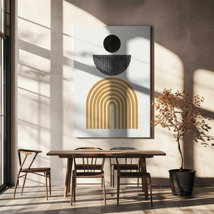 Tablou canvas „Geometric Harmony” de THE MIUUS STUDIO