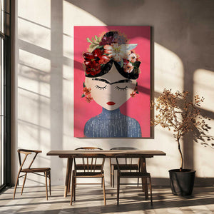 Tablou canvas „Floral Serenity” de Treechild