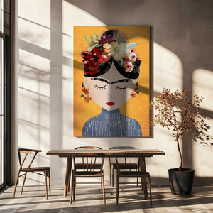 Tablou canvas „Floral Serenity” de Treechild