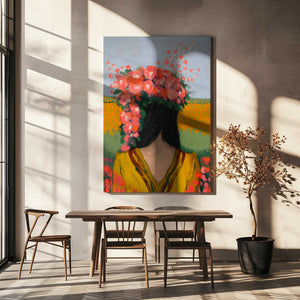 Tablou canvas „Floral Reverie” de Treechild