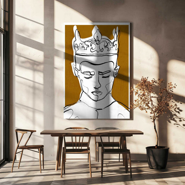 Tablou canvas „Silent Monarch” de Treechild