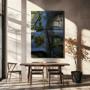 Tablou canvas „blue and moss” de Ruth Franke