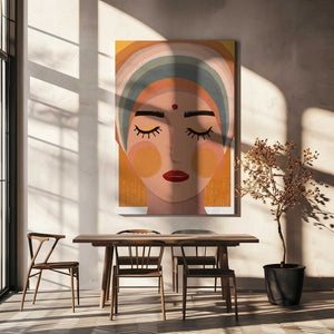 Tablou canvas „Serene Contemplation” de Treechild