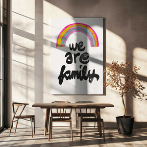 Tablou canvas „Rainbow Unity” de Treechild