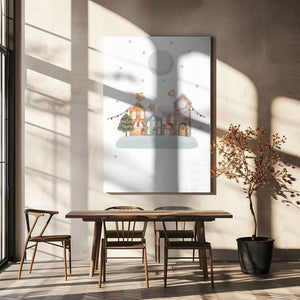 Tablou canvas „Vintage Winter” de Xuan Thai