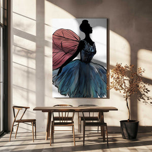 Tablou canvas „Winged Dancer” de Ruth Day