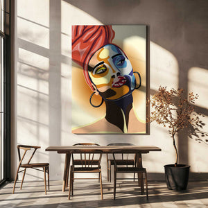 Tablou canvas „Tega Rendile” de Tessie Gachoka