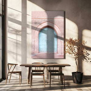 Tablou canvas „Turquoise Door” de Kathrin Pienaar