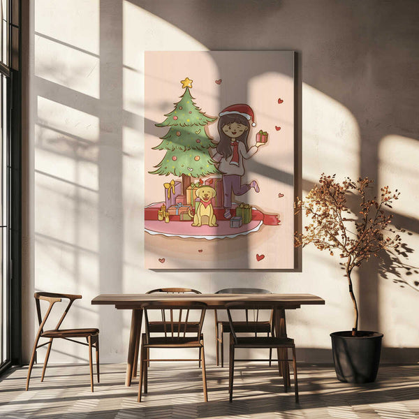 Tablou canvas „Warm Christmas” de Xuan Thai
