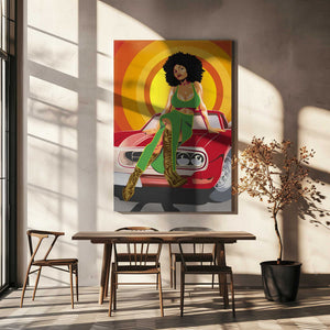 Tablou canvas „The Old Times” de Tessie Gachoka