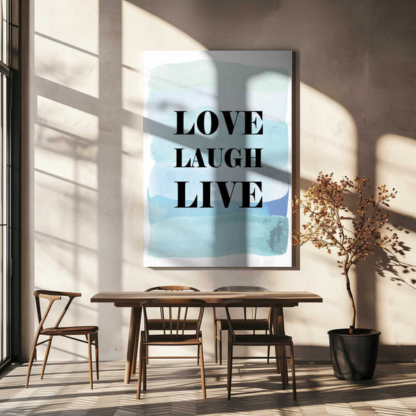 Tablou canvas „Live Joyfully Always” de Martina