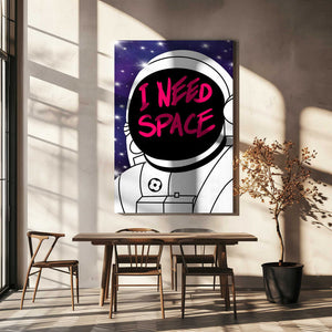 Tablou canvas „I need spece” de Tomas Härstedt