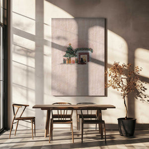 Tablou canvas „Cat in Cozy room” de Xuan Thai