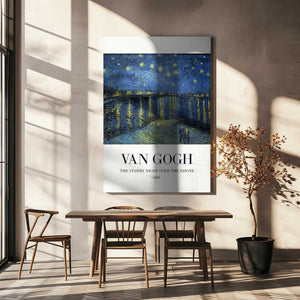 Tablou canvas „The Starry Night Over The Rhone” de Vincent Van Gogh