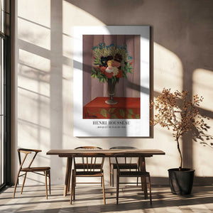 Tablou canvas „Bouquet De Fleurs 1910” de Henri Rousseau