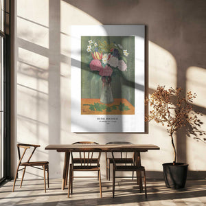 Tablou canvas „Flowers In a Vase” de Henri Rousseau