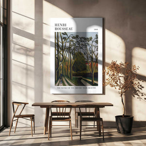 Tablou canvas „The Banks Of The Bier Near Bicetre” de Henri Rousseau