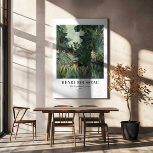 Tablou canvas „The Equatorial Jungle” de Henri Rousseau