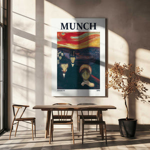 Tablou canvas „Anxiety” de Edvard Munch