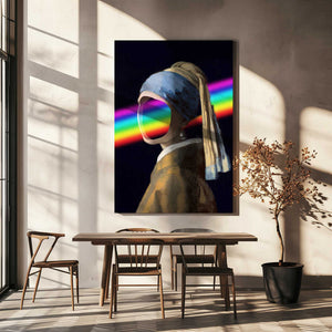 Tablou canvas „Rainbow Portrait” de Artelele