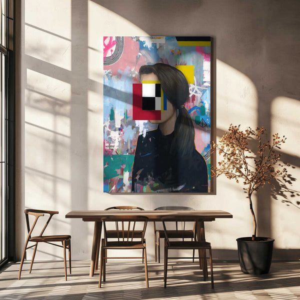 Tablou canvas „Girl 1” de Famous When Dead