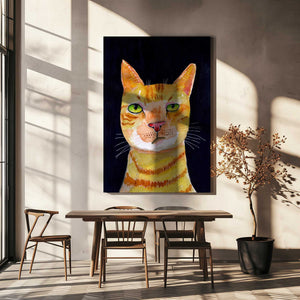 Tablou canvas „Ginger Cat” de Sharyn Bursic