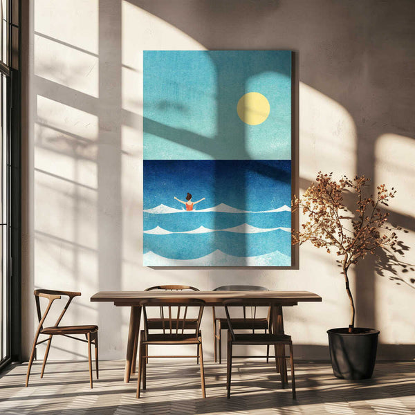 Tablou canvas „Sea Swim ii” de longwayhome