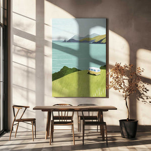Tablou canvas „Van Life” de longwayhome
