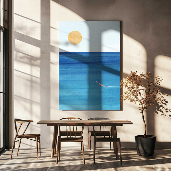Tablou canvas „Sea Swim” de longwayhome