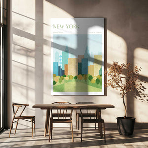 Tablou canvas „New York, Central Park” de longwayhome