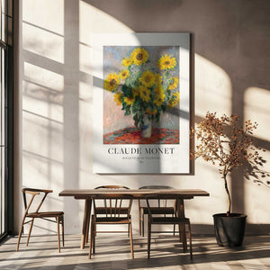 Tablou canvas „Bouquet Of Sunflowers” de Claude Monet