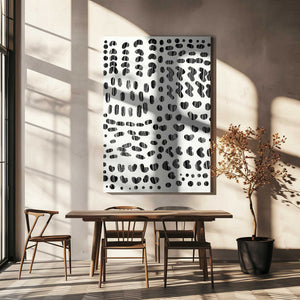 Tablou canvas „Dots and Strokes” de Dan Hobday
