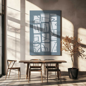 Tablou canvas „Shapes and Lines” de Dan Hobday