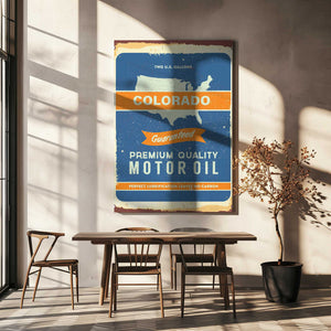 Tablou canvas „Colorado Oil” de Fadil Roze
