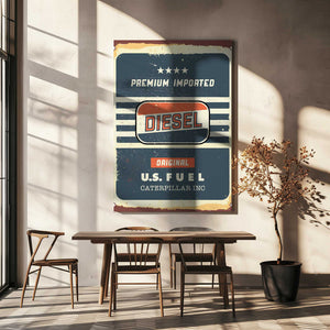 Tablou canvas „Diesel Original” de Fadil Roze