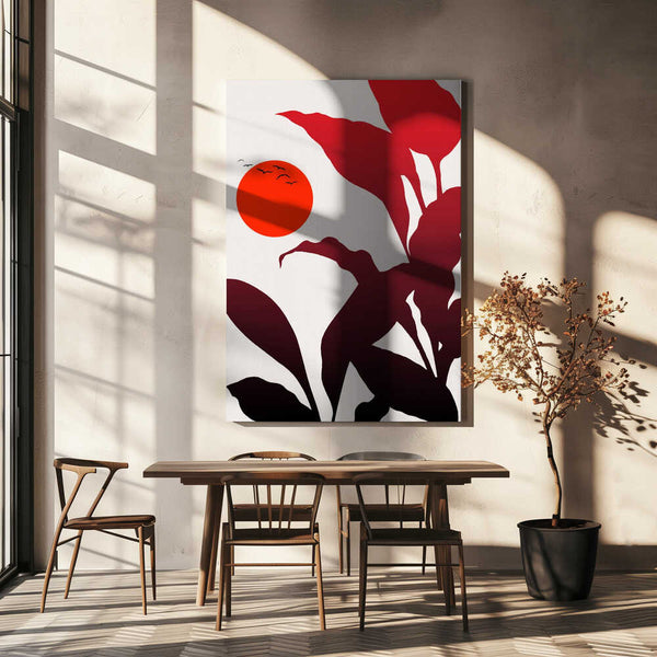 Tablou canvas „Tropical Sunset” de Kubistika
