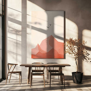 Tablou canvas „Zugspitze, Eins” de Kubistika