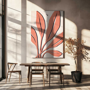 Tablou canvas „Ophelia   Rosé” de Kubistika