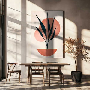 Tablou canvas „Copenhagen 1978   No.7” de Kubistika