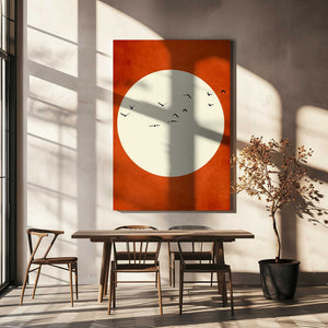 Tablou canvas „Warming Feelings” de Kubistika