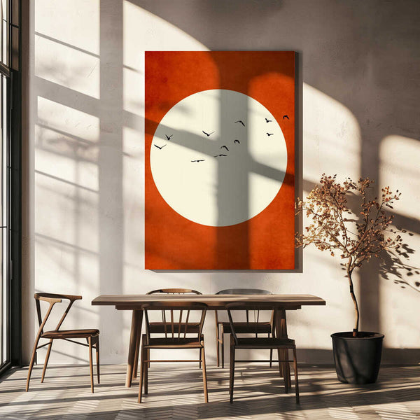 Tablou canvas „Warming Feelings” de Kubistika