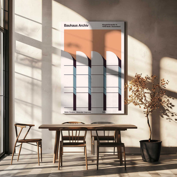 Tablou canvas „Bauhaus Archiv” de Florent Bodart