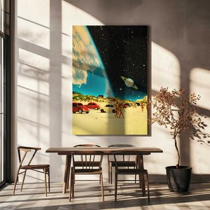 Tablou canvas „Galaxy Beach” de Taudalpoi