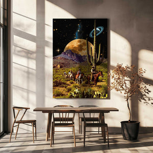 Tablou canvas „Space Cowboys” de Taudalpoi