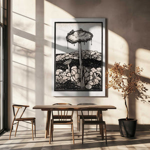 Tablou canvas „Dripping Mushroom 1916” de Julie De Graag