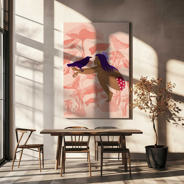 Tablou canvas „Raven” de Jota de jai