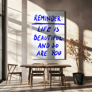 Tablou canvas „Beautiful Reminder” de Athene Fritsch
